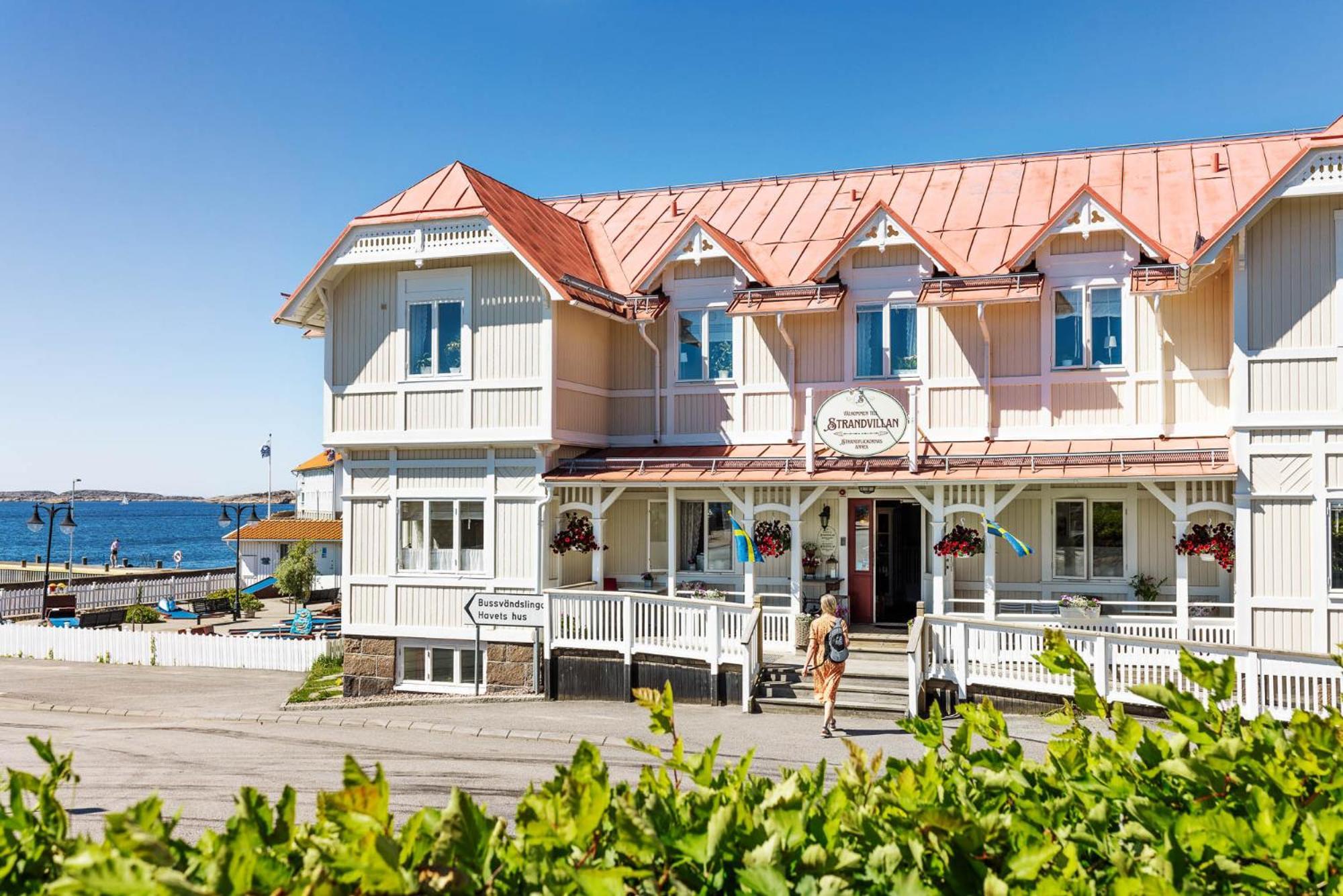 Strandvillan Hotell Och Bed & Breakfast Lysekil Esterno foto
